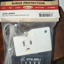 Ditek DTK-1F Surge Protector NEW old Stock Wall Mount Plug In