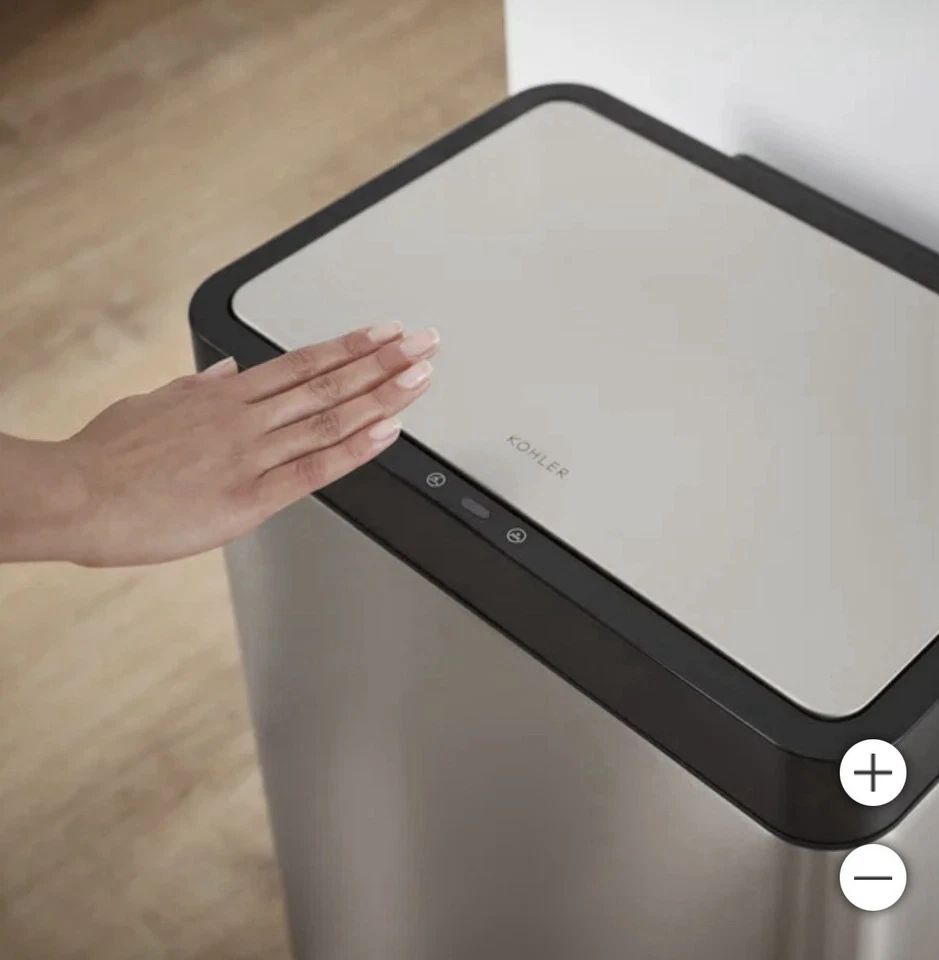 科勒48L运动传感器非接触式垃圾桶 — 第 2/4 张图片