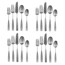 Lauffer by Towle Bedford 18/8 Stainless 20pc. Flatware Set (Service for Four)