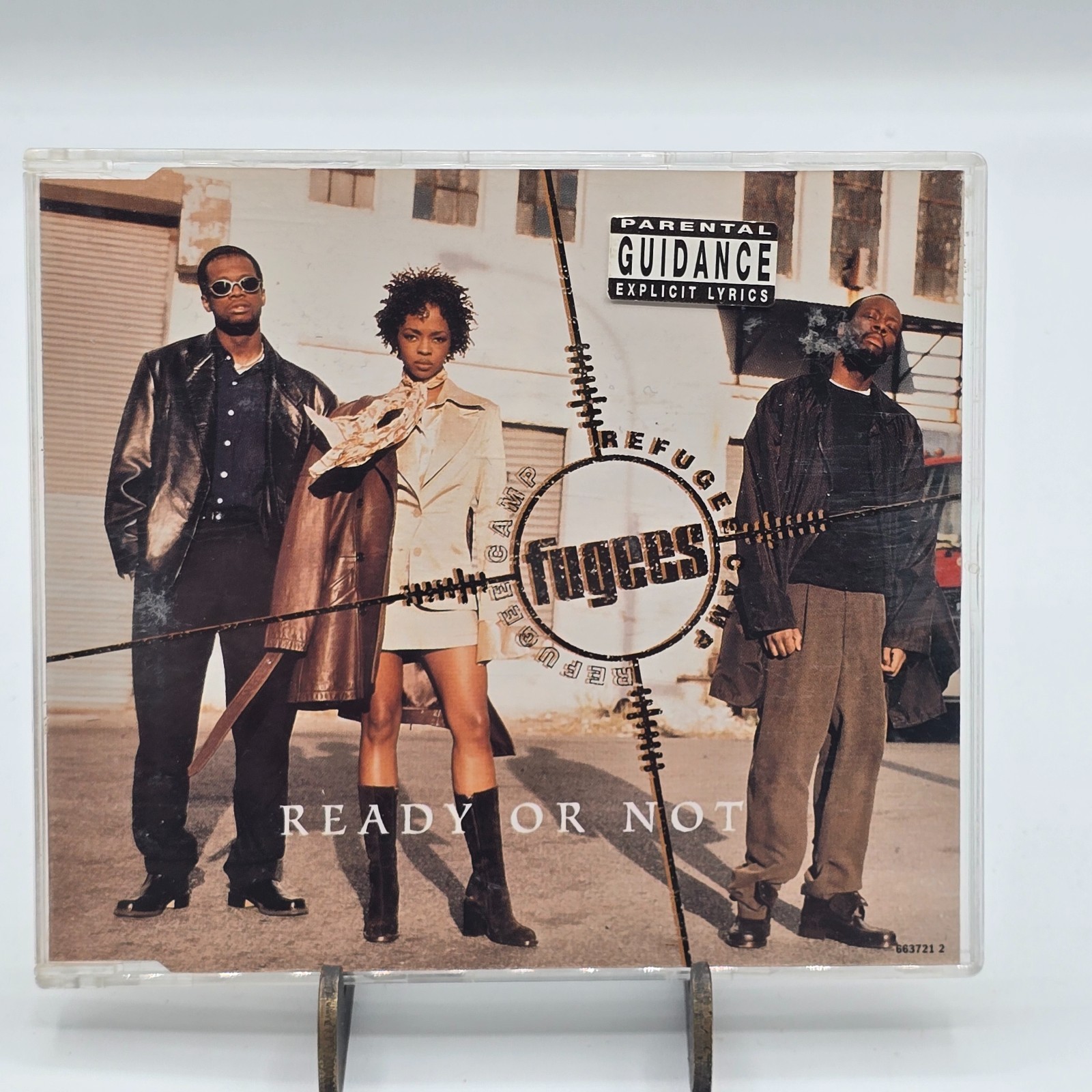 Fugees (Refugee Camp) – Ready Or Not CD Single 1996 663721 2 Ruffhouse Used