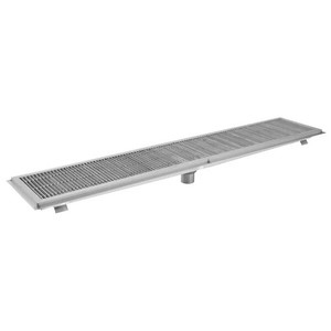 Eagle Group FT-15120-SG 120"W x 15"D Stainless Steel Floor Trough