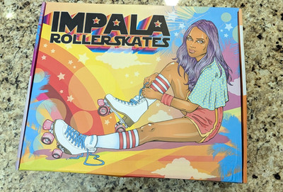 Impala Quad Skates Rollerskate Rollerskates Artistic Harmony Blue New US 10