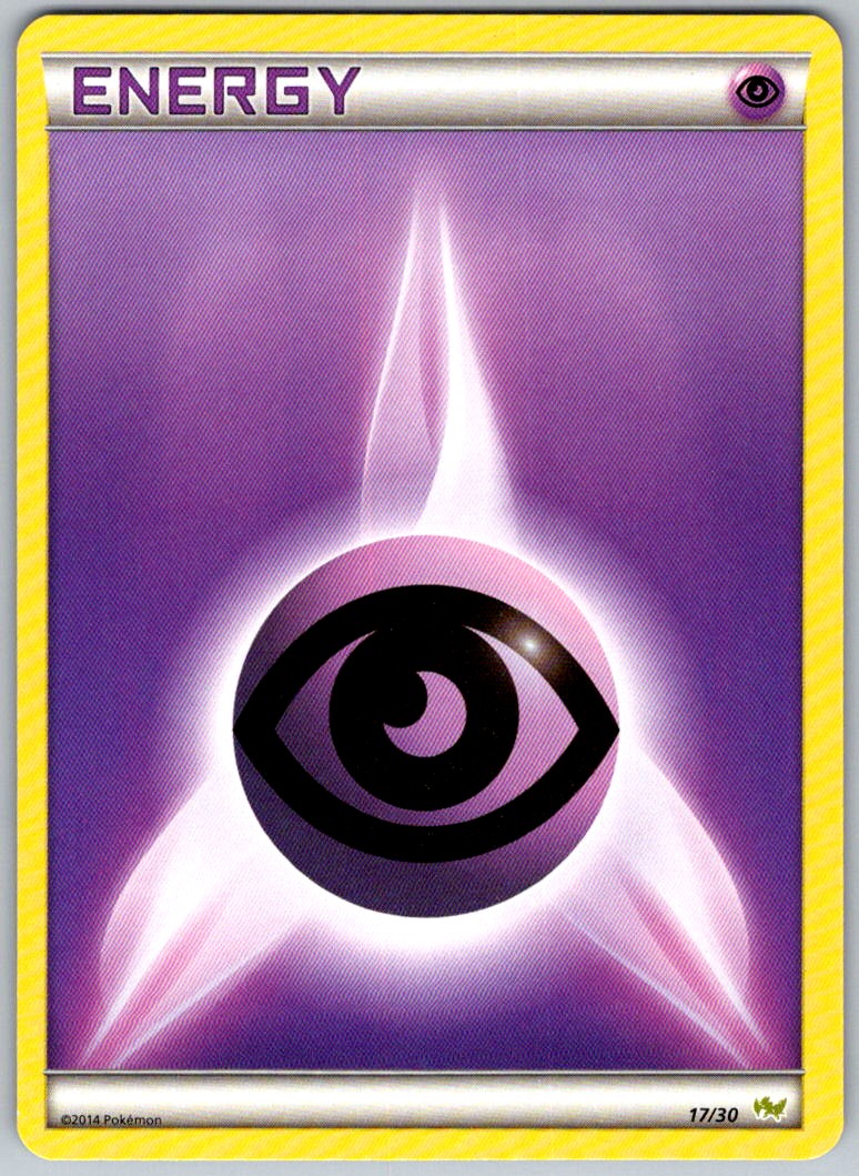 Psychic Energy (#17) 17/30 Common XY Trainer Kit: Sylveon & Noivern NM