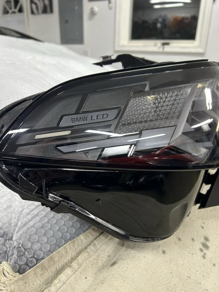 Faro LED BMW X5 X6 GO5 GO6 2024-2025 pasajero derecho OEM A85A8E124 Foto 3 de 4