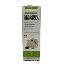 Naturesours Soursop Graviola Liquid Drops 2 fl oz Exp 12/2026