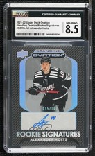 2021 Ovation Standing Rookie Signatures 35/100 Alexander Holtz CGC 8.5 Auto 0u7l