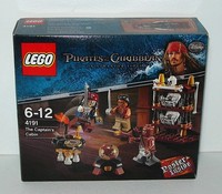 Lego 4191 Pirates of The Caribbean On Stranger Tides The Captains Cabin - NINMP