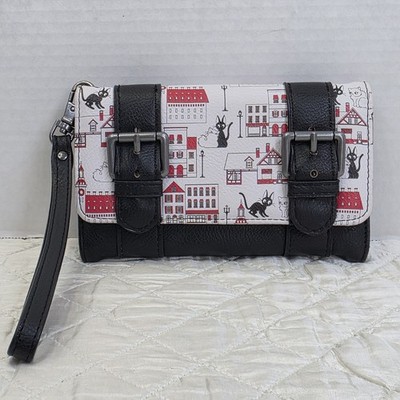 Loungefly Studio Ghibli Kiki s Delivery Service Double Buckle Wallet Cozy Witch
