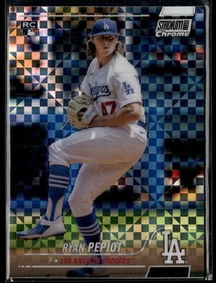 2022 Stadium Club Chrome #397 Ryan Pepiot X-Fractor