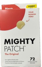 Hero Cosmetics Mighty Patch Original 72 Count Hydrocolloid Acne Blemish Stickers