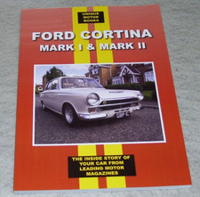 FORD CORTINA MARK I & MARK II MOTORING MAGAZINE ROAD TESTS REPRINT BOOK UNIQUE