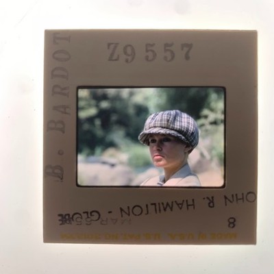 BRIGITTE BARDOT  - Rare Original Press Photo Transparency by JOHN R HAMILTON