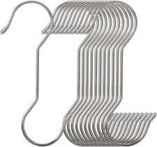 12 Pack 7.9 Inch Extra Long Shower Curtain S Hooks Stainless Steel Heavy Duty fo
