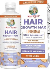 New Mary Ruth’s Women’s Hair Growth MAX Lipsomal With Lustriva