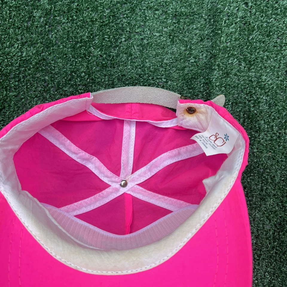 De Colección Coors Light The Silver Bullet Rosa Camionero Correa Cuero Nylon Cerveza Años 90 Foto 3 de 4