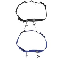 2pcs Elastic Race Belt: Marathon Bib Holder with 6 Storage Loops - Running Belt