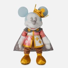 Disney 50th Anniversary Mickey Attraction Prince Charming Regal Carrousel Plush
