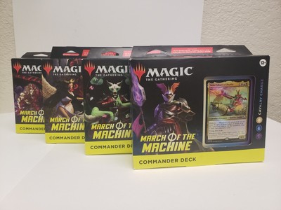 Magic The Gathering March Of The Machines Commander Decks