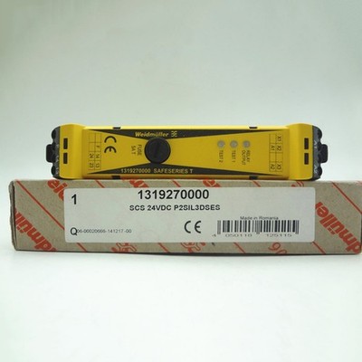 One New Safety Relay For Weidmuller 1319270000 SCS 24VDC P2SIL3DSES In Box