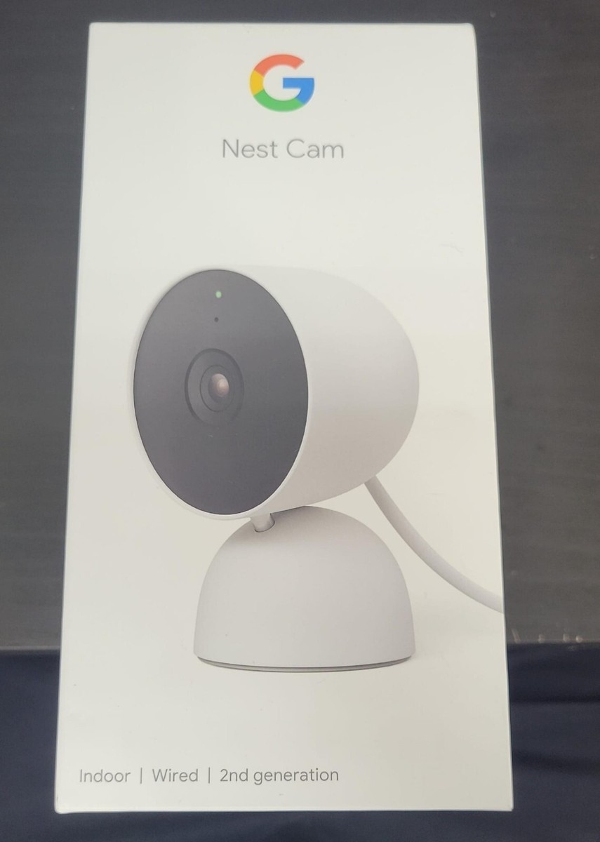Google Nest Cam (Indoor, Wired) 2nd Generation Open box | eBay