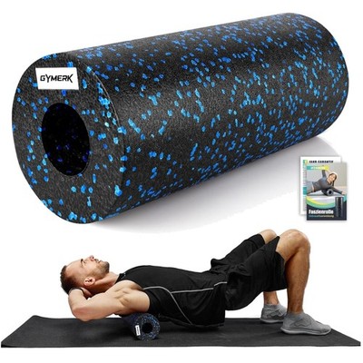 Faszienrolle Foam Roller 33x14cm zur Rückendehnung Fitness Muskelmassage