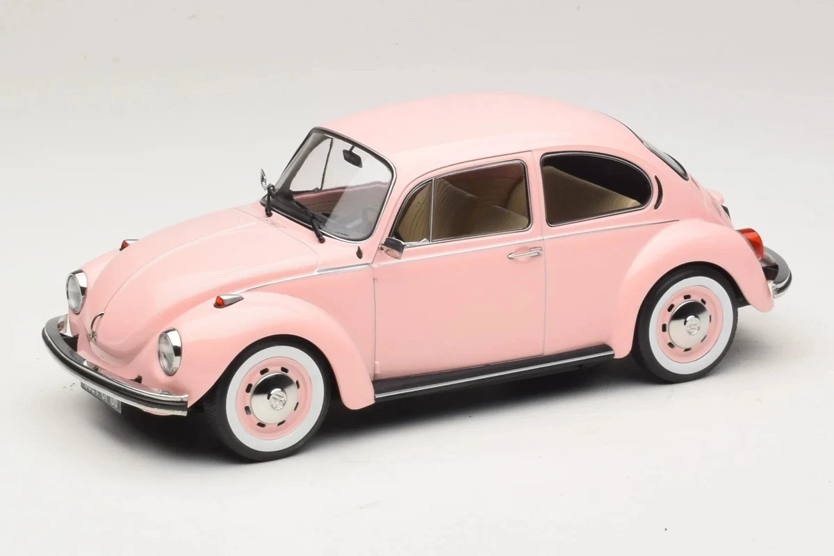 1:18 Volkswagen VW Beetle 1303 1973 -- Pastel Pink -- Norev