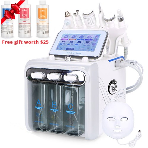7 in1 Hydra Water Facial Cleaner Aqua Peel Hydro Dermabrasion Beauty Spa Machine