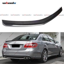 Heckspoiler Schwarz Spoiler Spoilerlippe für Mercedes W212 Limo E200 E220 E63 Heckspoiler Schwarz Spoiler Spoilerlippe für Mercedes W212 Limo E200 E220 E63