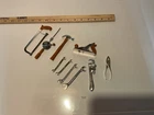 Marx Miniature Tools Lot Of 10 From The 1960