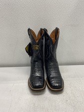 Dan Post Kingsly Black Western Boots Mens Siz...