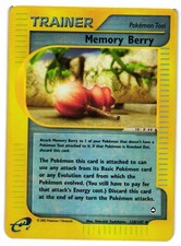 Pokemon TCG Memory Berry 128/147 Aquapolis Uncommon Reverse Holo MP on eBay