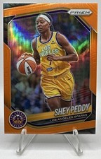 2025 Panini WNBA Prizm Shey Peddy #136 Orange 97/99 Sparks