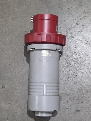 SCAME PLUG PIN & SLEEVE CONNECTOR 60A 3P4W 7H/3PH 480VAC #SCM460P7W