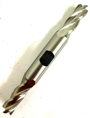 13/32'' 4 FLUTE DOUBLE END HSS END MILL CC 1/2'' SHANK 1'' X 4-1/2'' HTC DB-13 USA