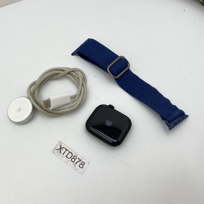 Apple Watch Series 10 - 42mm Aluminum Jet Black (Unlocked) A3001 - Fair Cond.