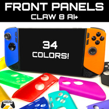 Replacement Front Panel Plates For MSI Claw 8 AI - 3D Printed Accessory