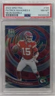 2023 Panini Spectra Patrick Mahomes II Neon Marble #3/4 Chiefs PSA 8 NM-MT SSP