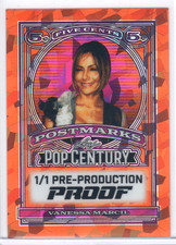 Leaf Pop Century VANESSA MARCIL 1 of 1 Pre Production Proof Postmarks card