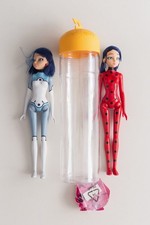 Lote de 2 Muñecas Sorpresa Ladybug y Bunnix Magic Heroez Transformación Miraculous