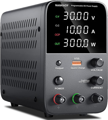 DC Power Supply Variable, Bench Power Supply with Encoder Adjustment Knob, Outpu