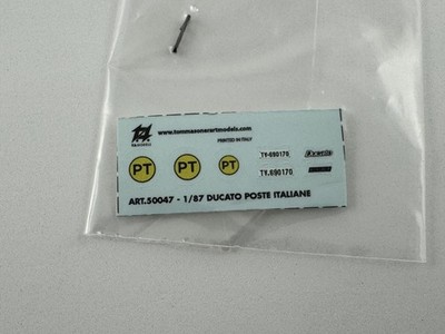 TA Models Ducato Poste Italiane H0 1:87 TA-0D50047 modellismo | eBay