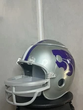 Vintage Kansas State Wildcats NCAA Snack Party Helmet /Chip and Dip Tray