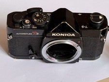 Konica Autoreflex T3, fotocamera meccanica pellicola 35 mm, per ricambi