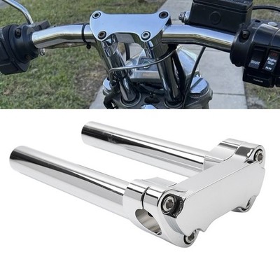 5'' Lenker-Riser-Oberklemme fits für Harley 1'' Lenker Fat Boy FLSTF Low Rider 8