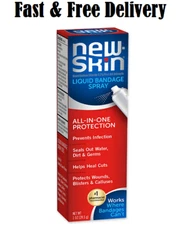 NEW-SKIN Liquid Bandage Spray for Cuts and Minor Scrapes, 1 Ounce, Free Shipping