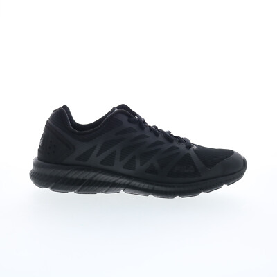 Fila Memory Fantom 6 1RM01627-001 Mens Black Canvas Athletic Running Shoes 9.5