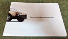 2001 Saturn Vue Intro Dealer Sales Press Kit Brochure Book - Poster