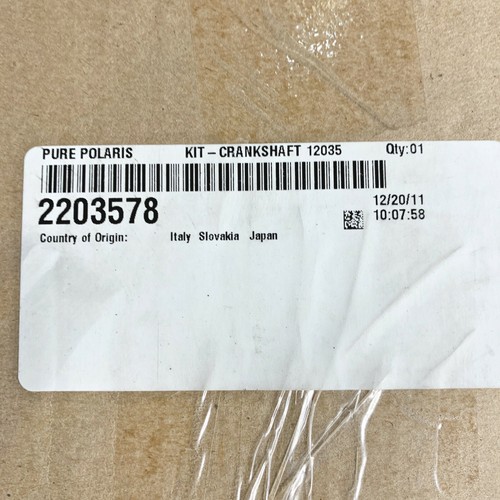 New OEM Polaris 700 Crankshaft 2007-2010 Dragon RMK Switchback IQ 2203578 Crank - Picture 13 of 13