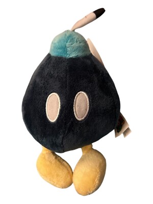 Official Super Mario Bros BOMB Plush Doll BOB-OMB Stuffed Soft