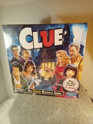 Clue Board Game The Classic Mystery Edition by Hasbro